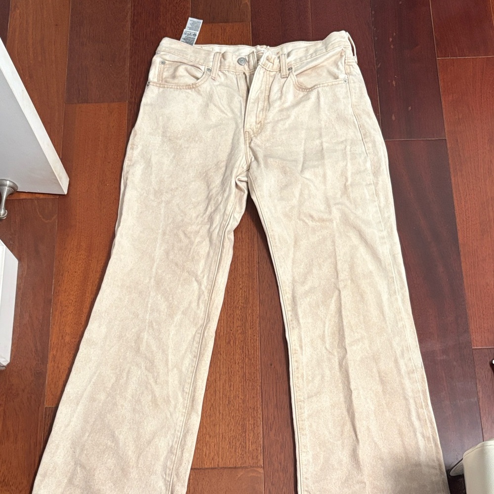 Levi's Women's Boot Cut Jeans in Light Beige